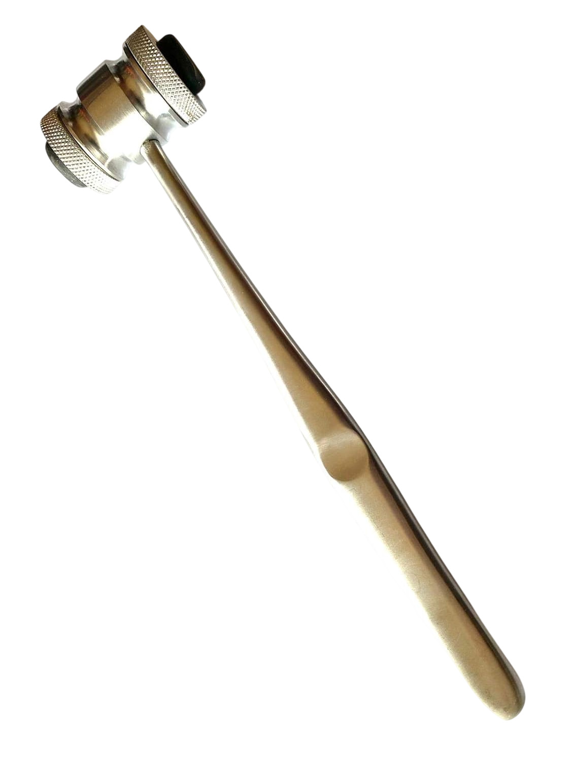 Mead Mallet 7.5″ Head 8oz with 2 Replaceable Nylon Caps Stainless German Grade