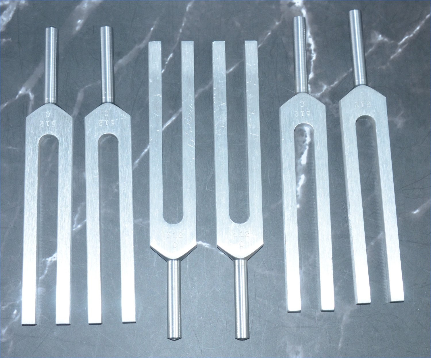 6 Tuning Forks 512C Tunning Tuner Tone Premium Instruments