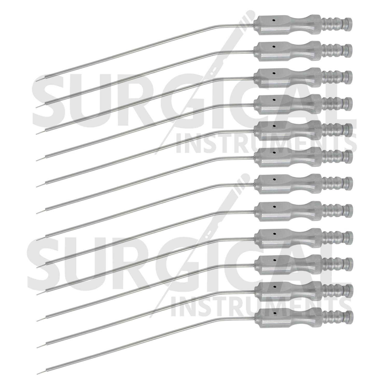 12 Pcs Frazier Suction Tubes Neuro Surgical Ear Dental Veterinary German Grade