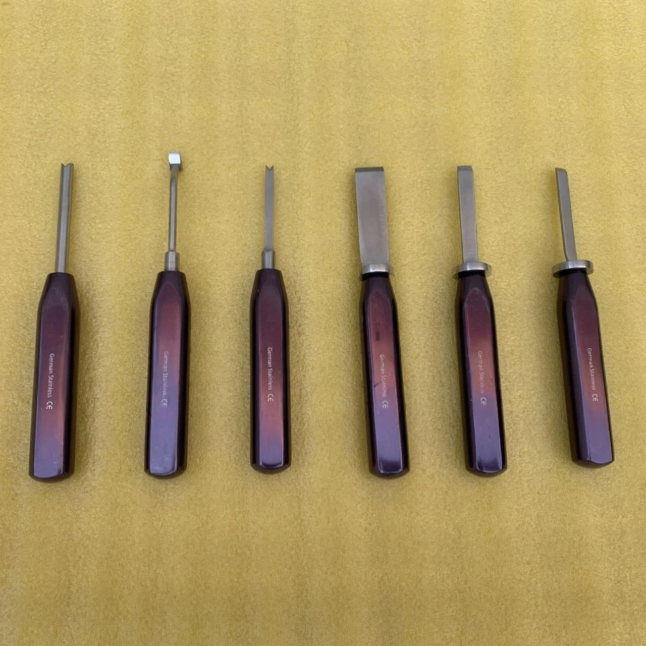 Orthopedic Instruments Set 6 Pcs German Steel Surgical Knee Surgery Kit