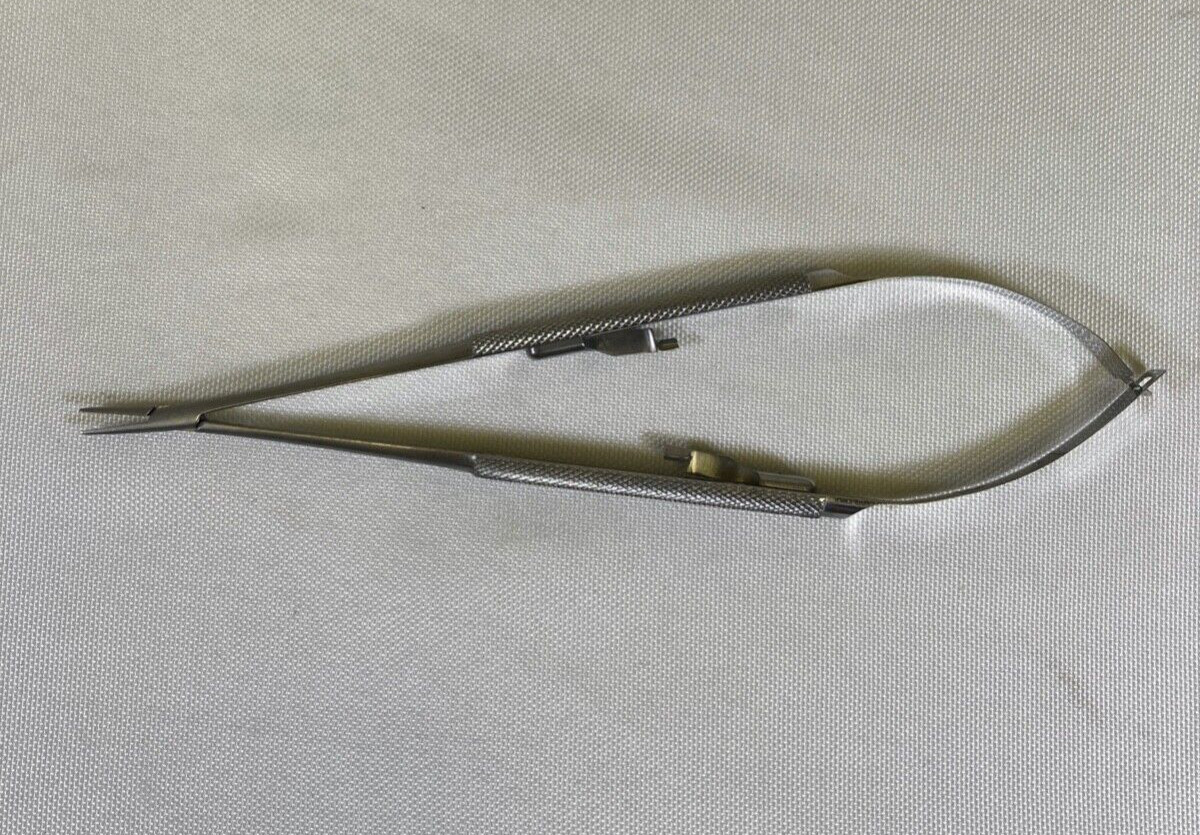 V. Mueller CH0682 Delicate Touch Jacobson Micro Locking Needle Holder 7.25″