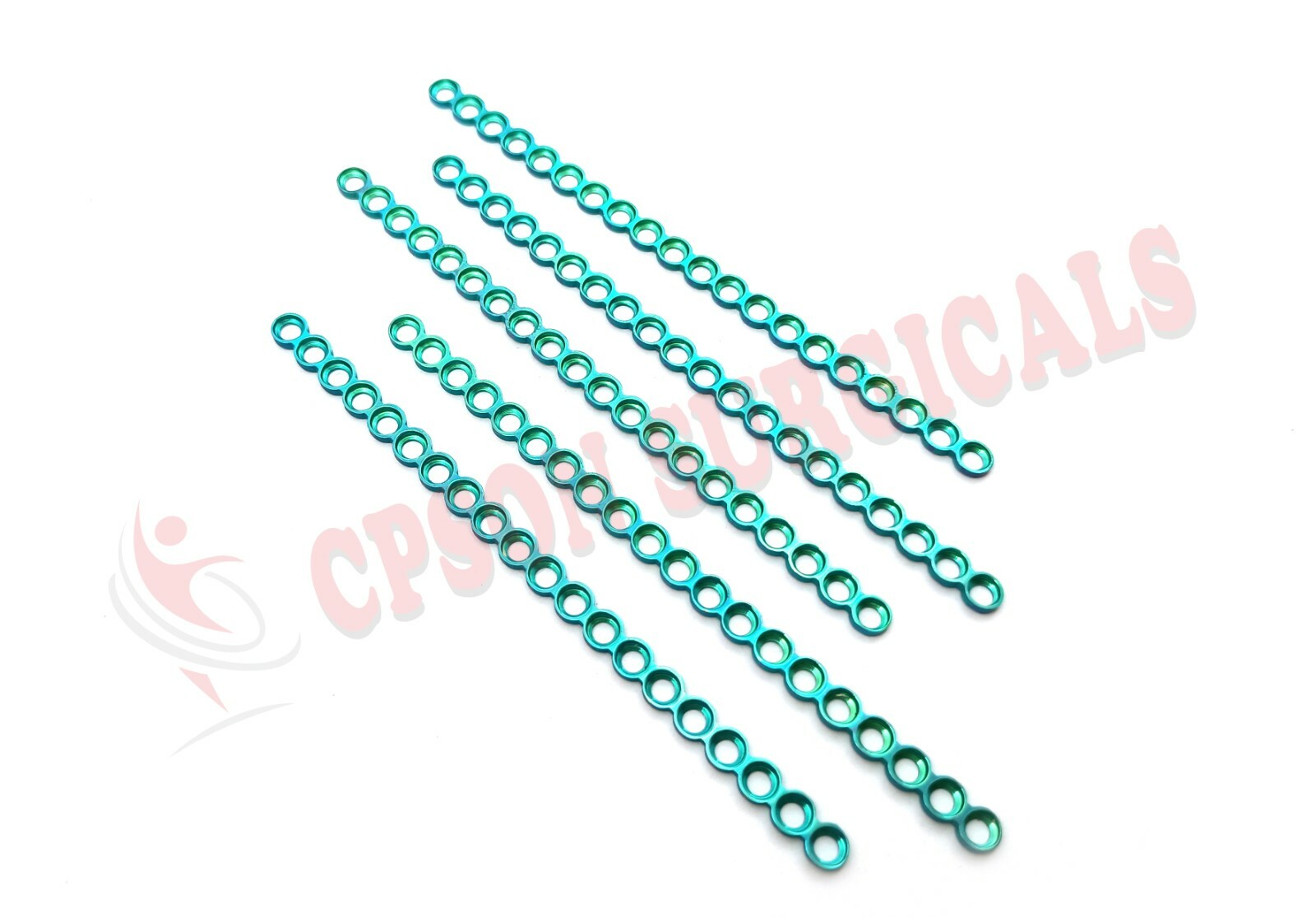 Maxillofacial Adaption Straight Plate 2.7mm Mandible Products Lot of 5pcs