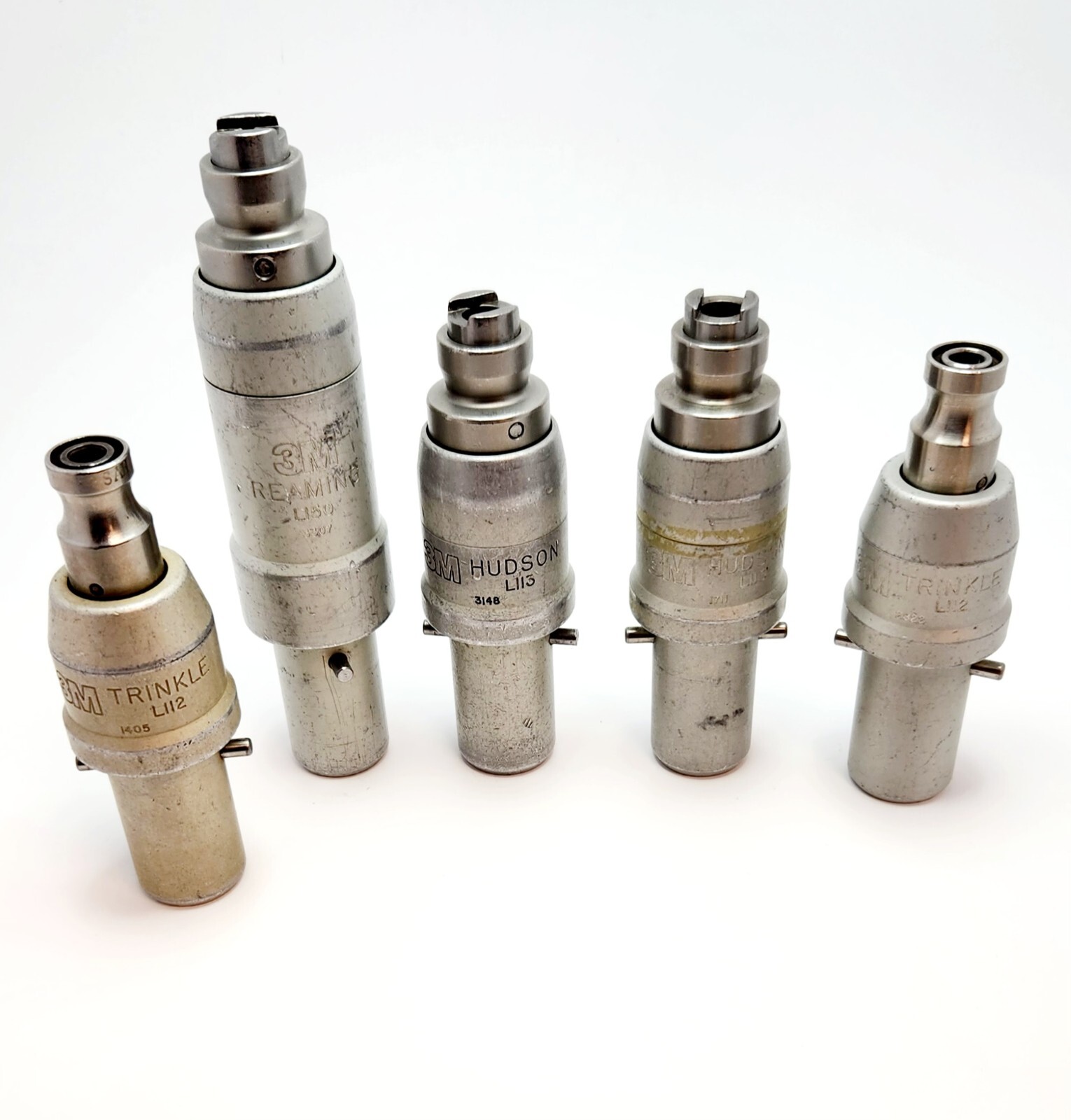 The 3M Maxi drive attachments L150, two L113 , and two L112 (parts only)