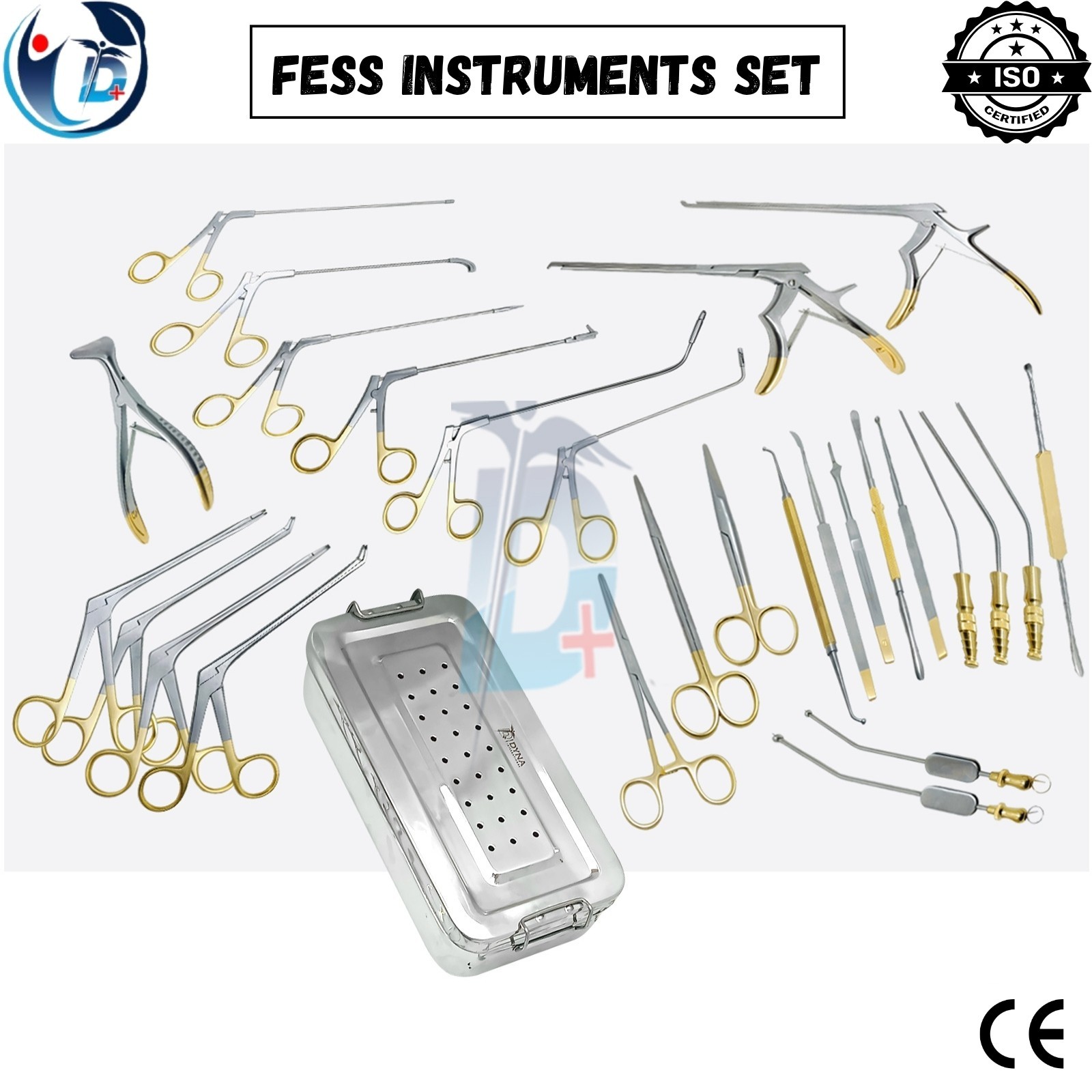 Fess Instruments Set Endoscopic Sinus Surgery Custom ENT Instruments Set