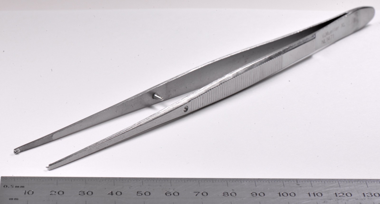 V. Mueller #NL1471 Cushing Forceps 8″ Surgical 1×2 Teeth Semi-Sharp Stainless
