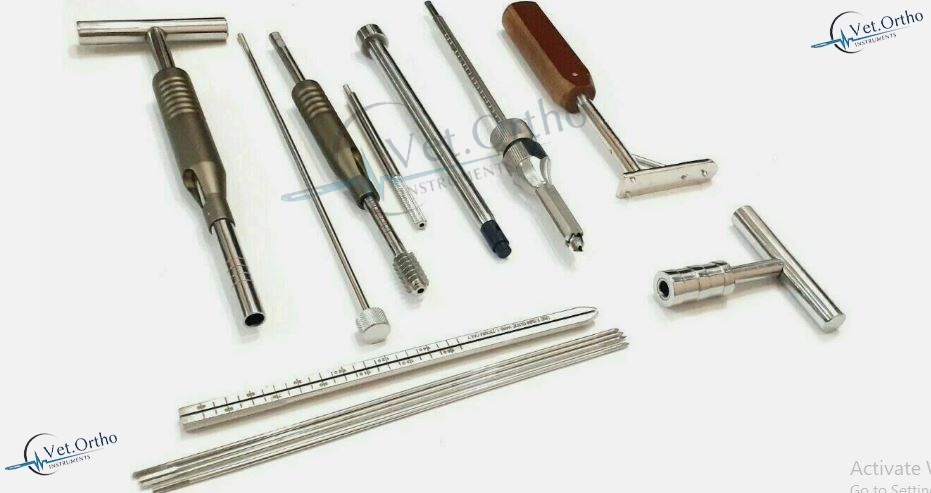 Orthopedic DHS surgical instruments set stainless Steel Premium Quality