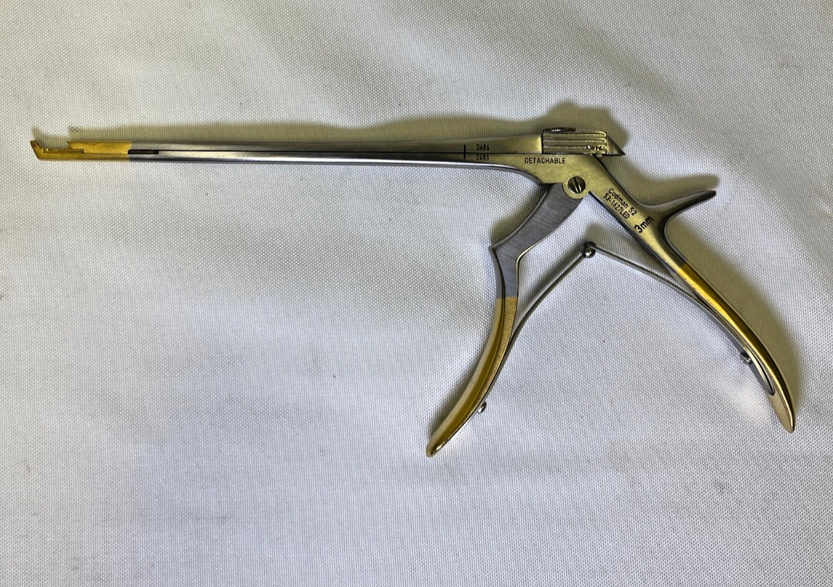 Symmetry Codman 53-1627LED 3mm x 40° Up x 8″ Lumbar Detachable Kerrison Rongeur
