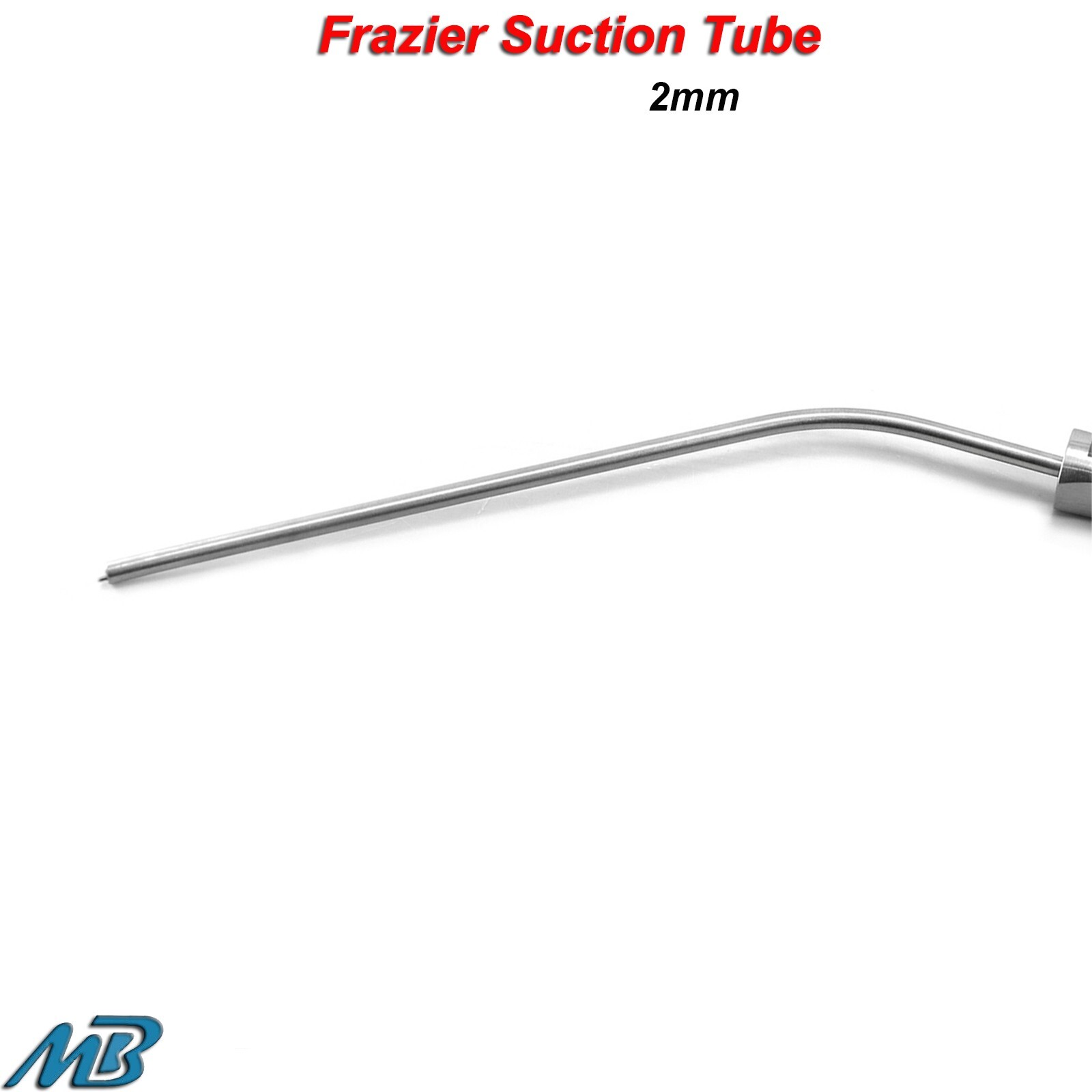 Frazier Suction Surgical Tube Aspirator 2mm Diagnostic Instruments Neurosurgery
