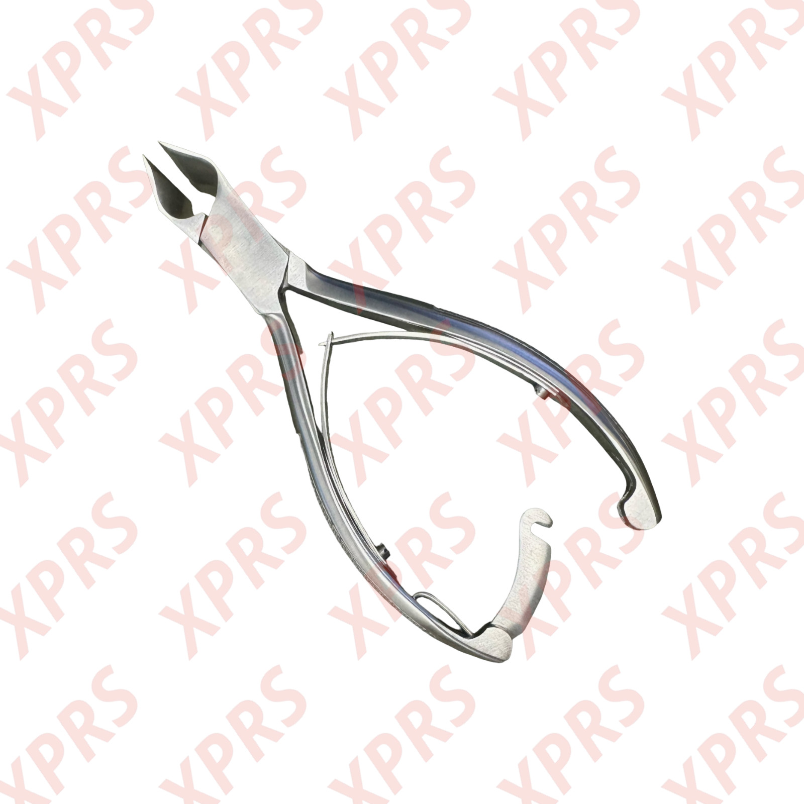 Nail Nipper with Lock, 5.5″, Angled Jaws