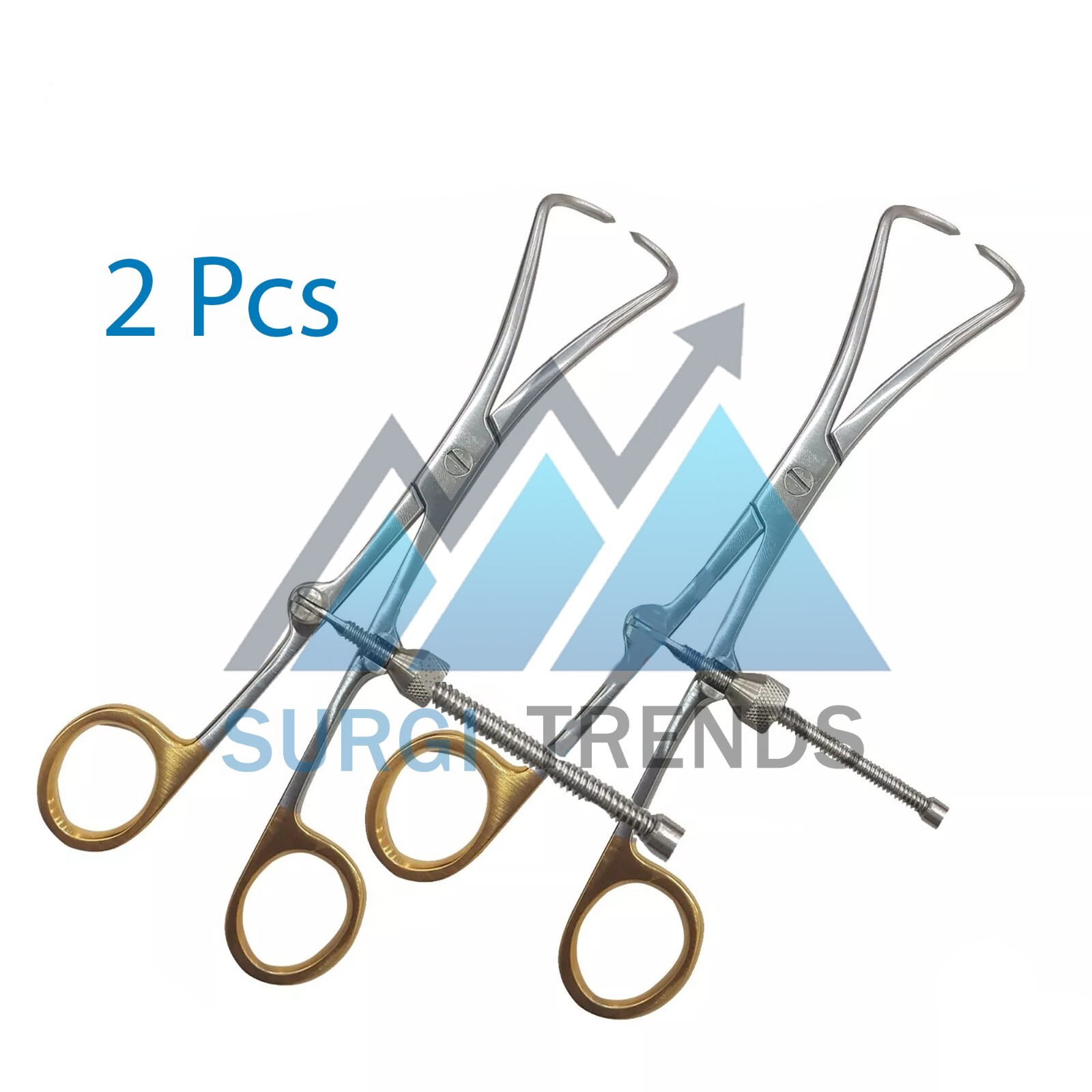 Fixation Screw Bone Reduction Forceps Orthopedic Surgical Instruments 2 PCS