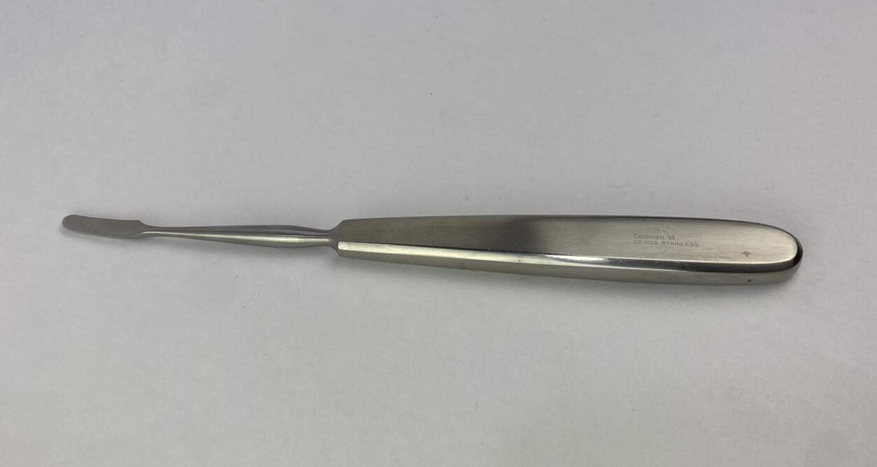 Joseph Periosteal Raspatory Elevator Sharp 6mm Tip Width 175mm L CODMAN 52-1005