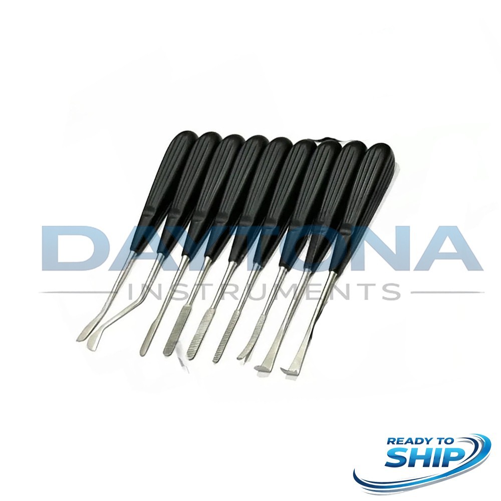 Rhinoplasty Preservation Instruments Set Black