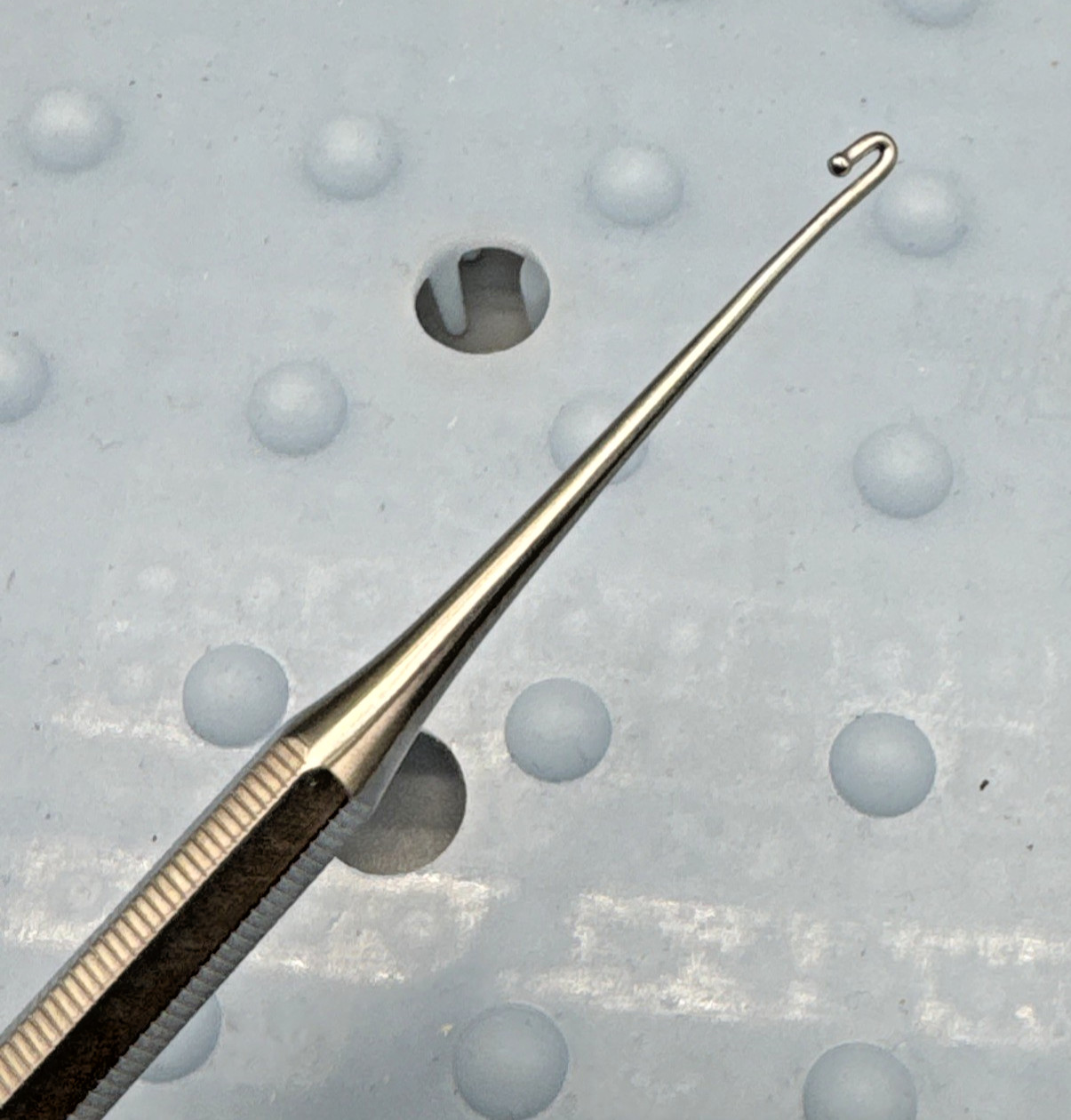BR Surgical BR20-55402 Varady Phlebectomy Extractor, Straight Hook, 180mm