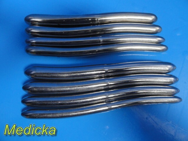 8X V.Mueller Symmetry Surgical Sklar Assorted Uterine Dilator Set, Hegar ~ 28267