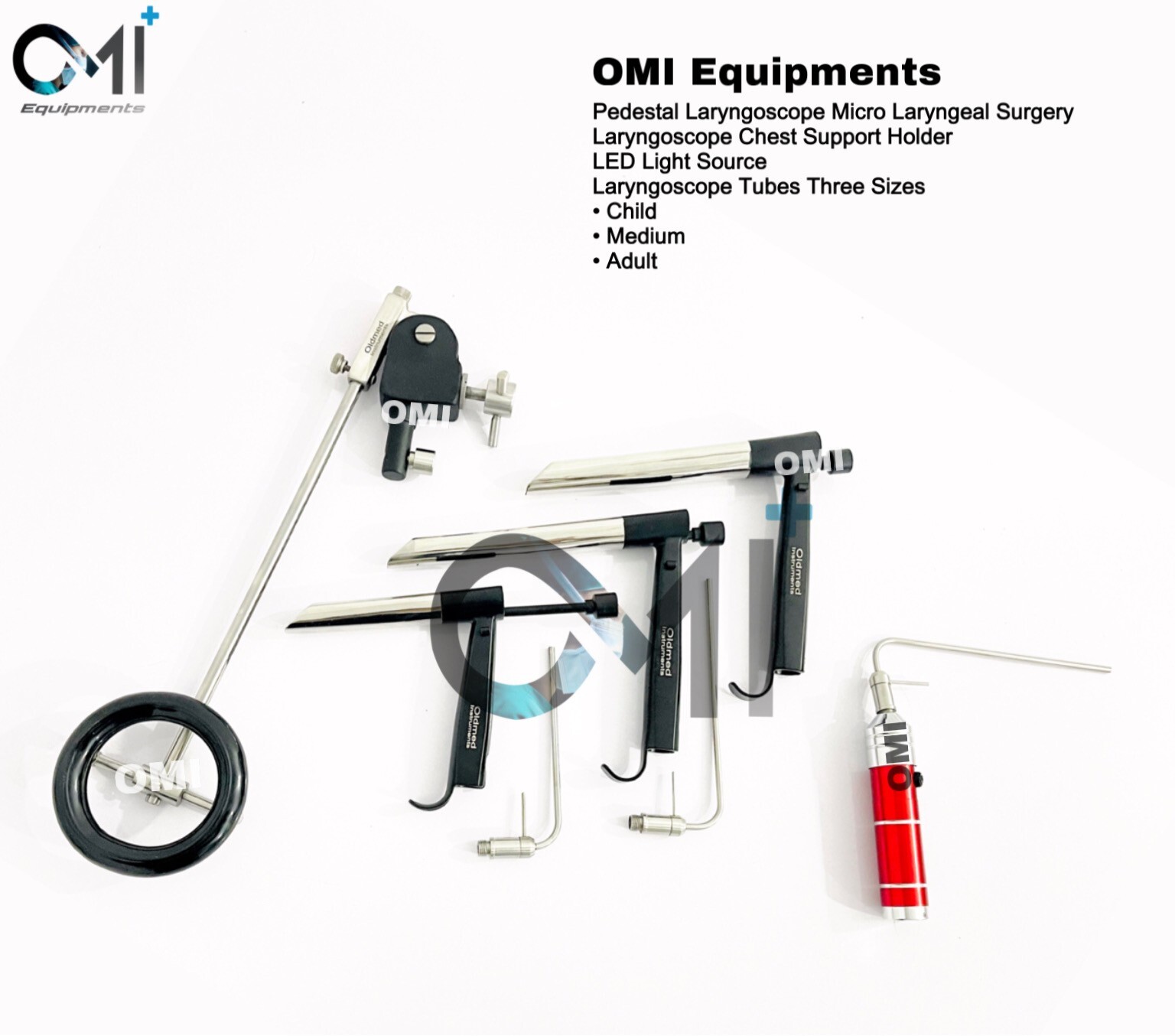 Pedestal Laryngoscopes Micro Laryngeal Surgery ENT Instruments