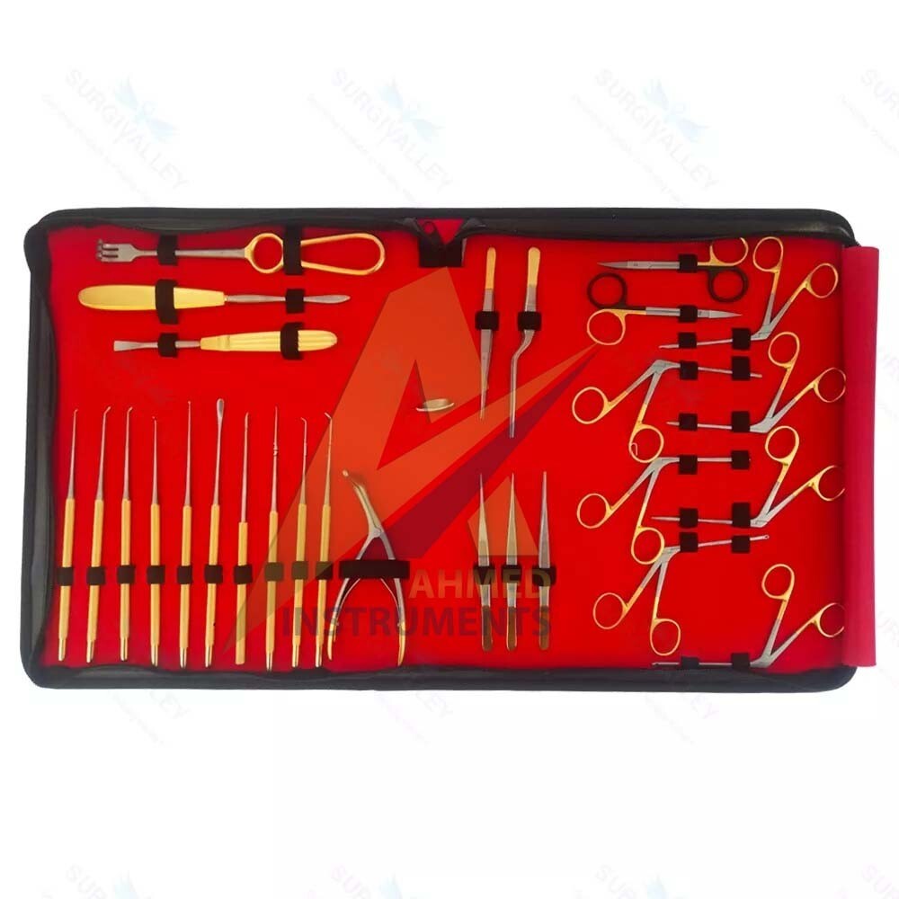 Tympanoplasty Surgery Set of 30 Pcs Ear Surgery Instruments Set