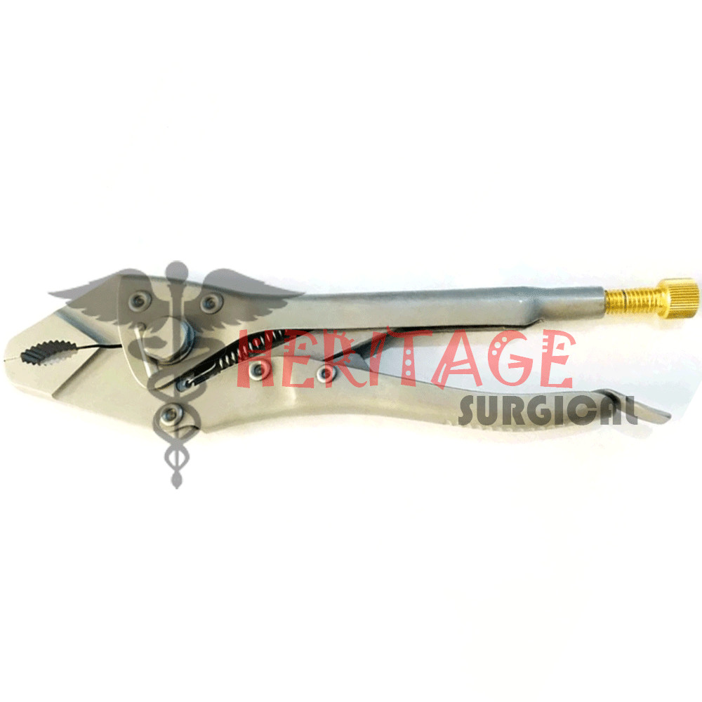 Vise Grip Locking Pliers Curved Jaws 8″ Surgical Orthopedic Instruments