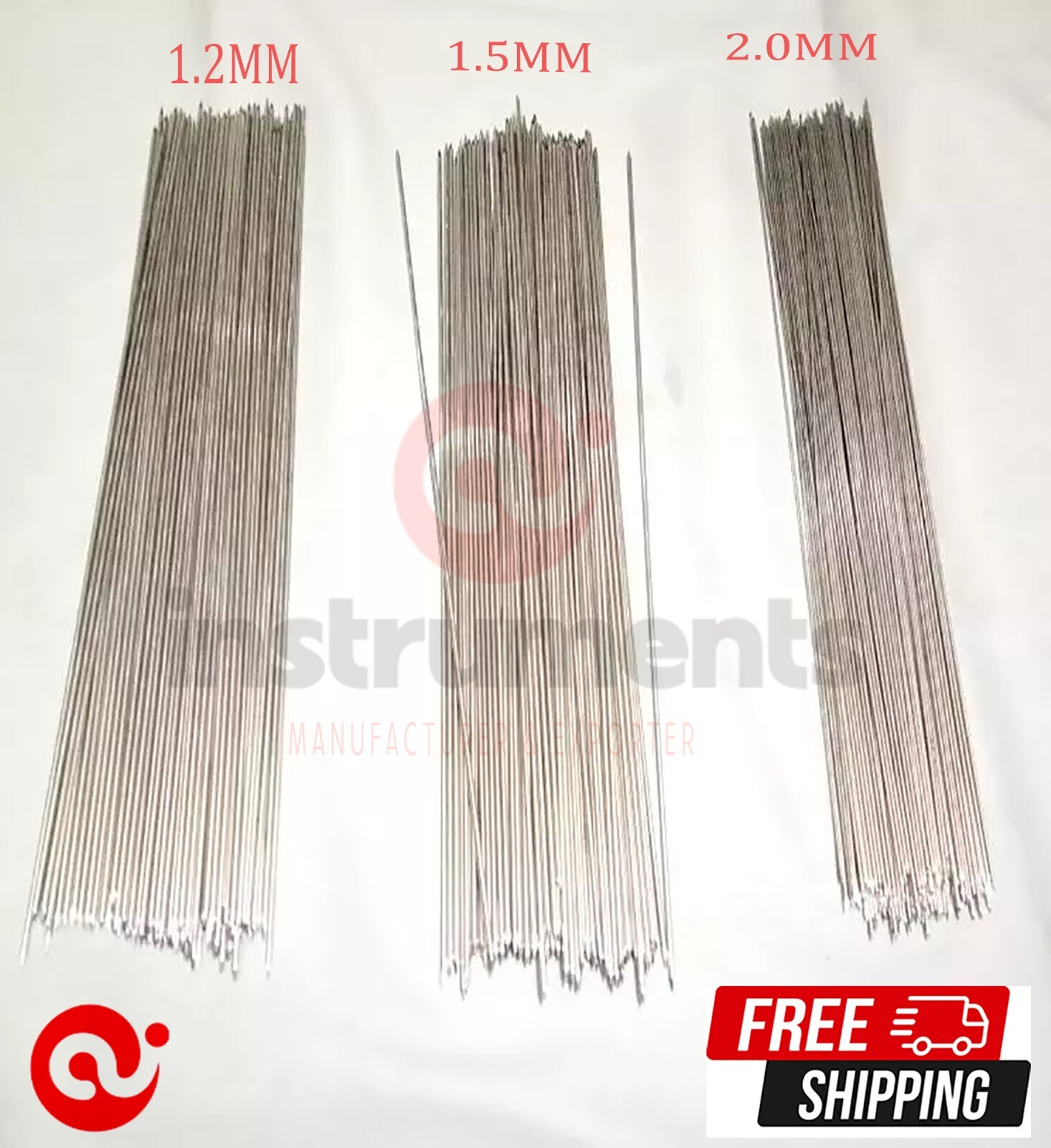 Steinmann Pins Length 23cm Veterinary Orthopedic Instrument 150 PCS By Ai