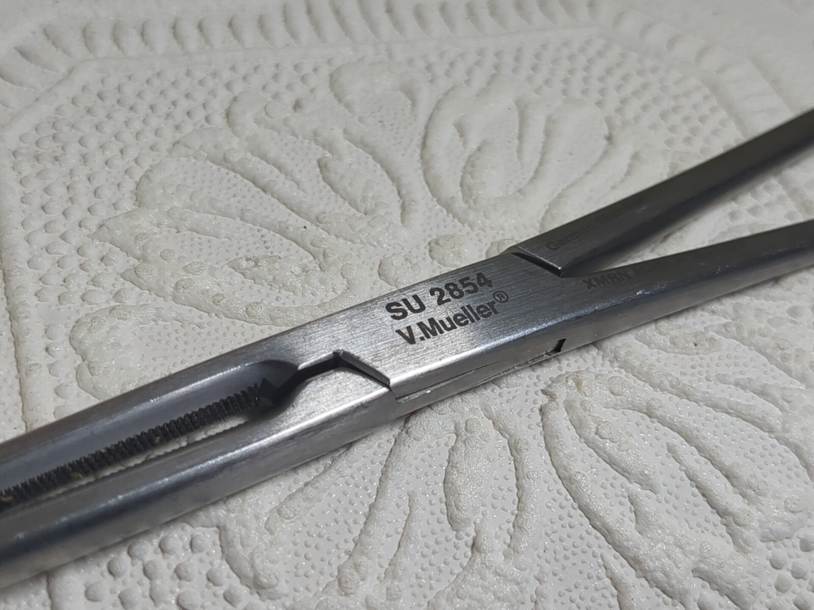 V.Mueller SU 2854 Tubing Clamp Forceps