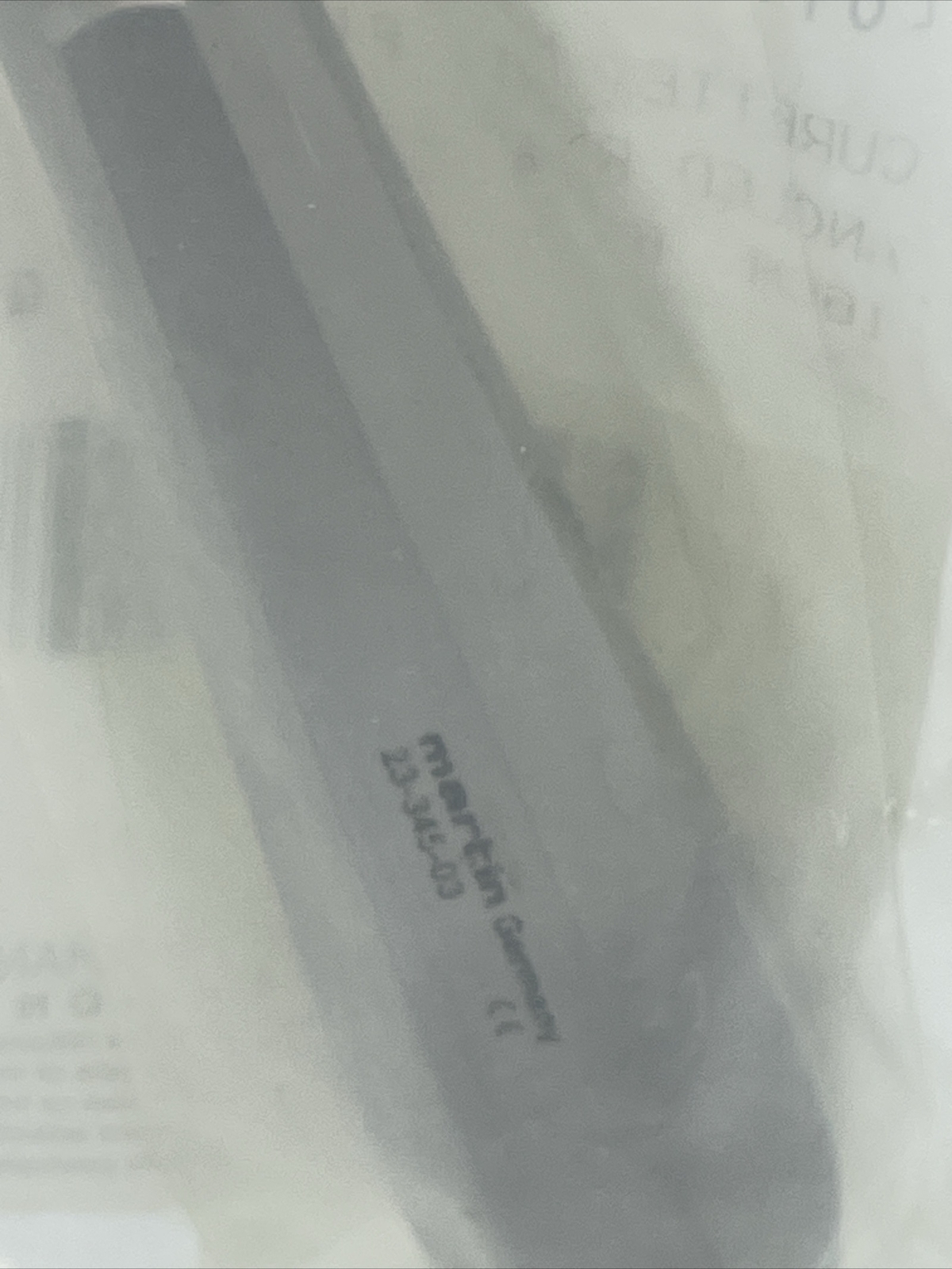 New KLS Martin Orthopedic Curette Angeled Left 16cm 6 1/4” 23-345-03 Ch1713