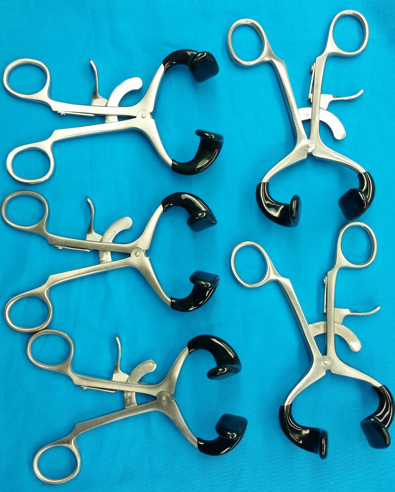 5 O.R GRADE Molt Mouth Gag Blue 4.5″ Dental Surgical Instruments