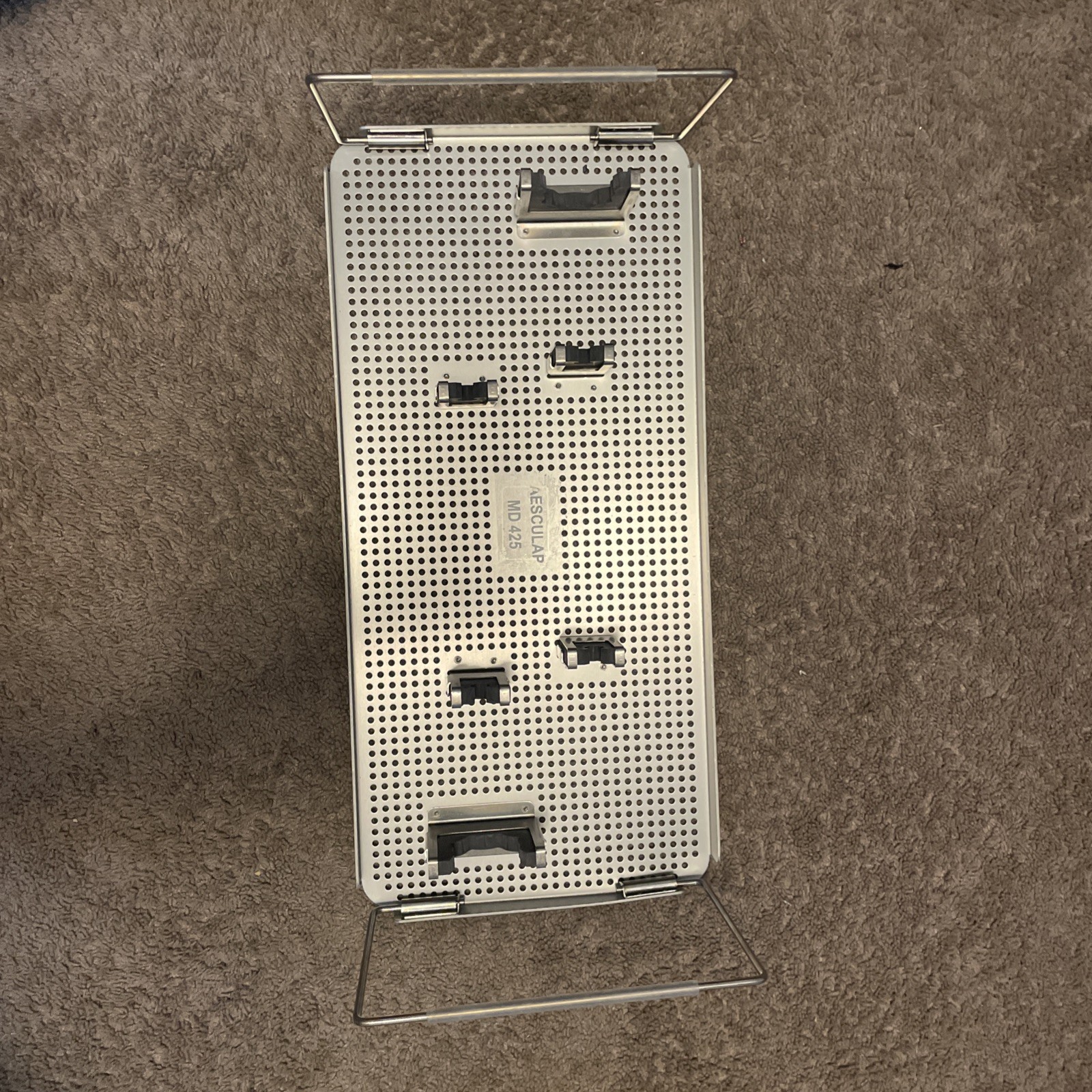 AESCULAP MD 425 Sterilization Container Surgical Instrument Case