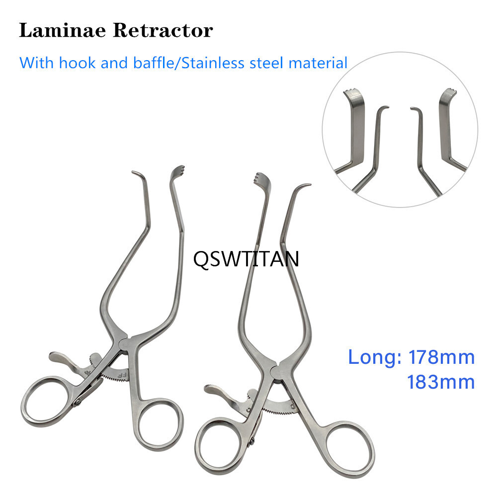 Cranial Retractor Self Retaining Retractors with Hook Baffle Retractor Skin Hook
