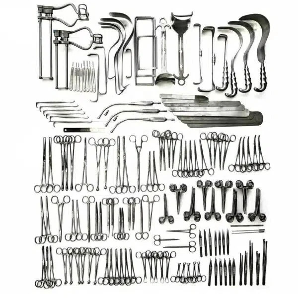 197 pcs Laparotomy Surgery Set – Surgical Premium Quality Instruments
