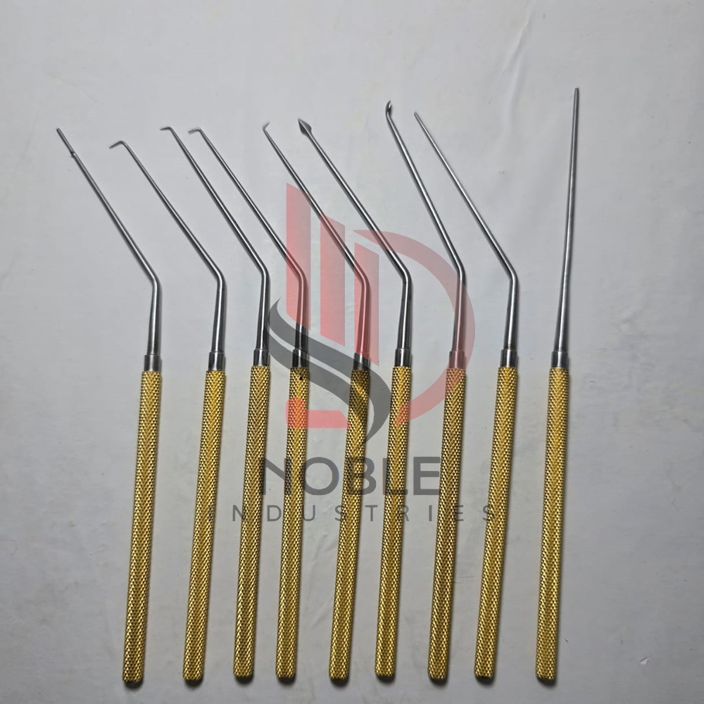 Stapedectomy Instruments Set Of 9 Instruments For Ear ENT Otology Surgery