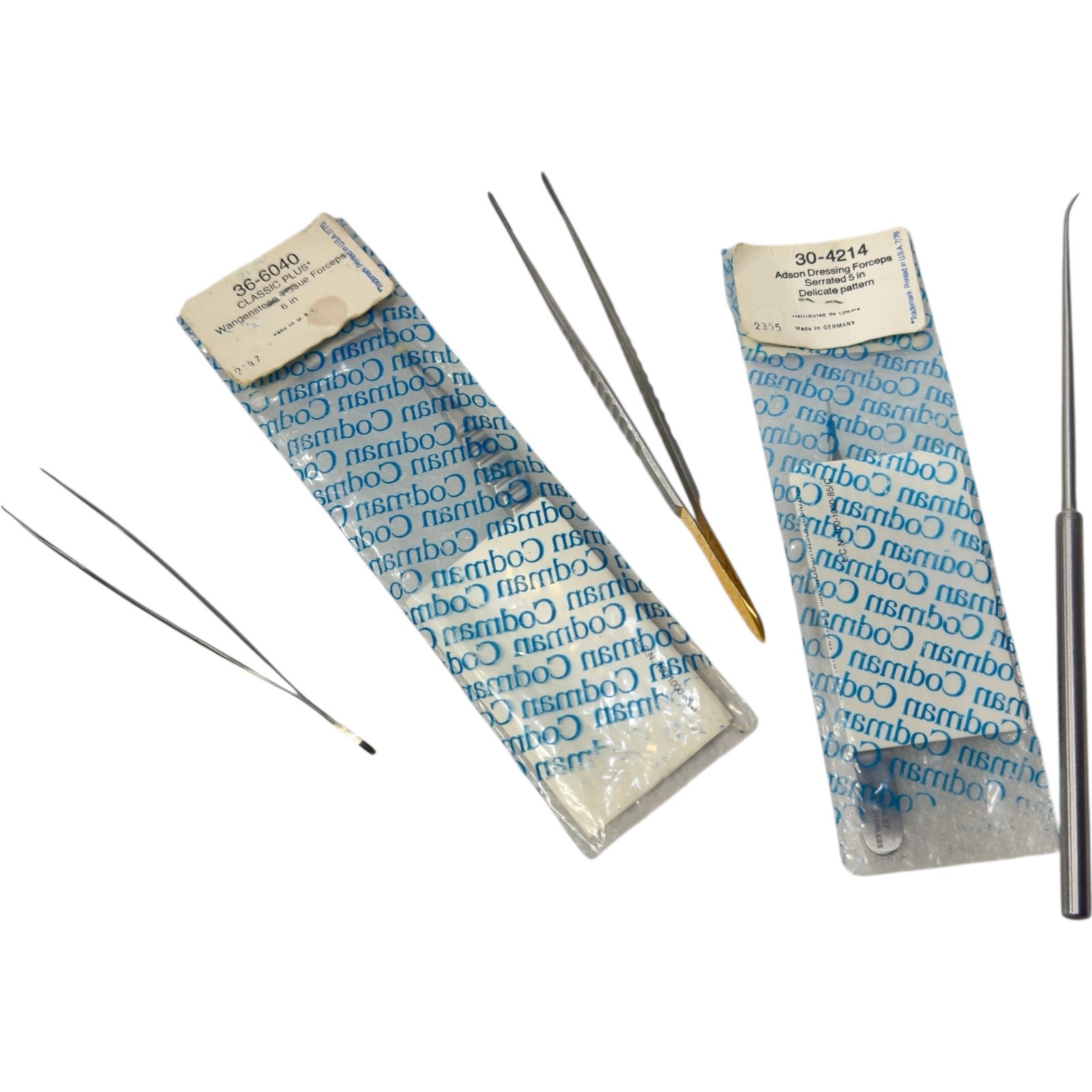 Codman Surgical Instruments – 65-1018, 30-4218, 30-4214, 36-6040 x 2 – Lot of 5