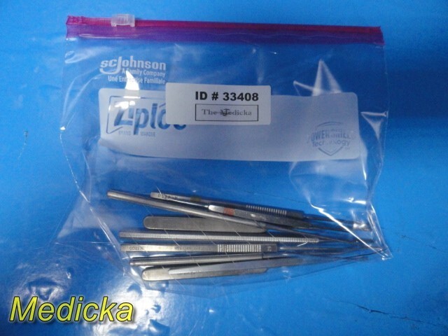 9X B&L Storz W. Lorenz (Eye, ENT, Plastic) Micro Surgery Instruments ~ 33408