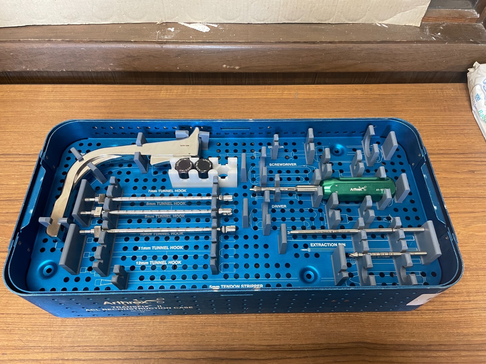 Arthrex AR-1817TC ACL Reconstruction Case *