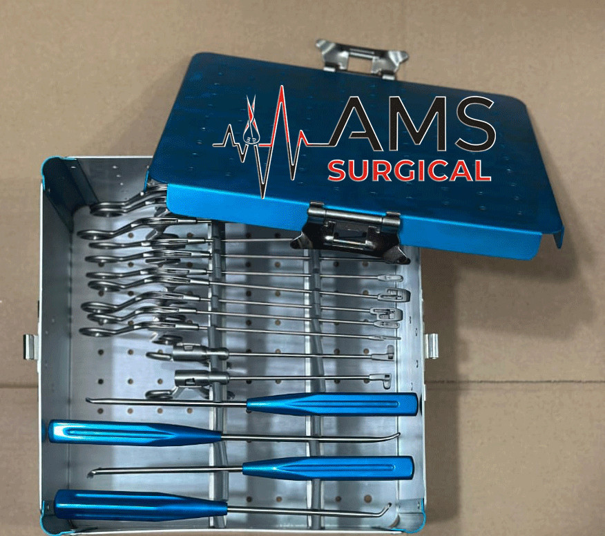 Arthroscopy Forceps Set knee surgery set with sterilization Box A+ Quality