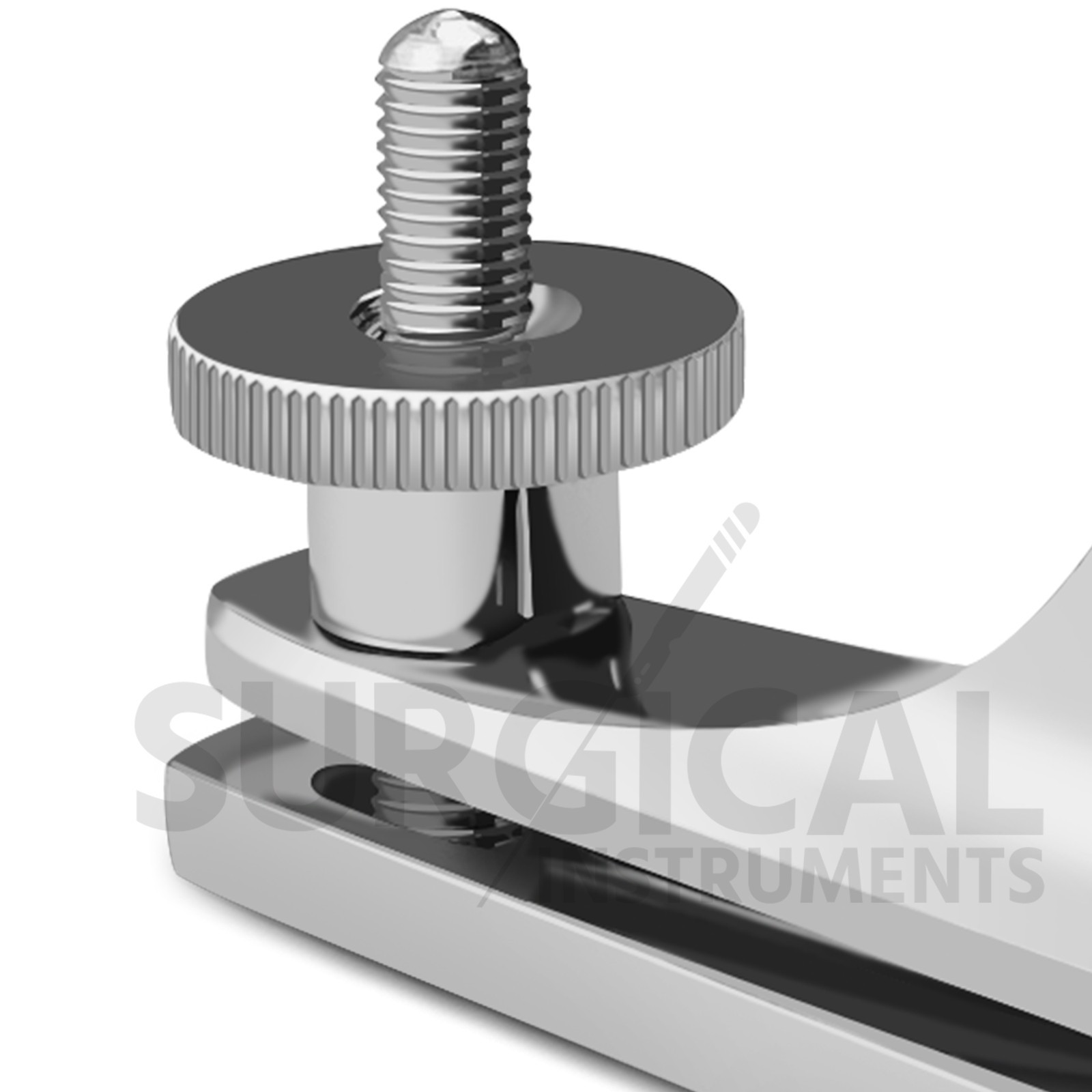 Bell-Type Pediatric Surgical Clamp 3.5 cm Stainless Steel German Grade