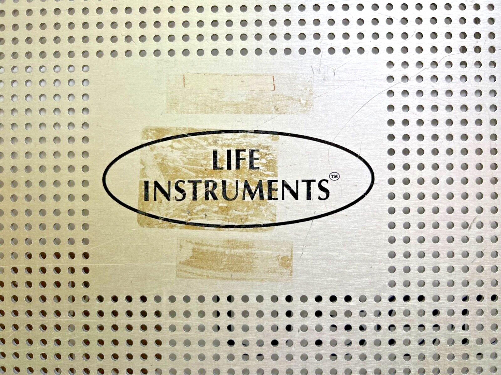 Life instruments 5 Slot Lumbar Elevator Curette Sterilization Case w/ Basket