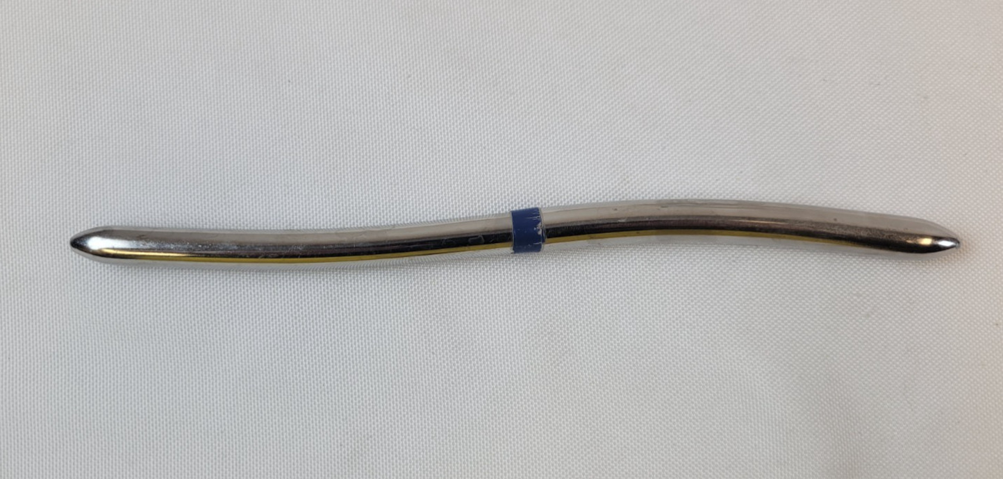 Set of 7 Aesculap Hegar Uterine Dilators 3-18 mm, Double-Ended, S-Shaped, 7-3/4″
