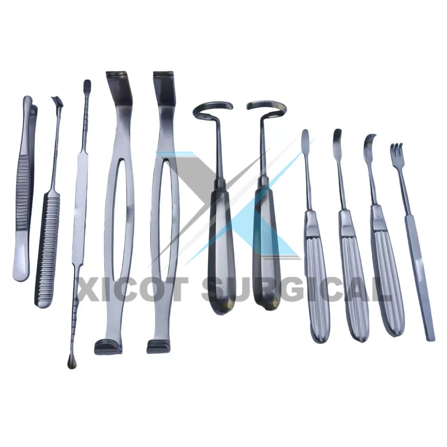 DANIEL GUBISCH RIB HARVEST SET OF 11 Pcs, Plastic Surgery Instruments