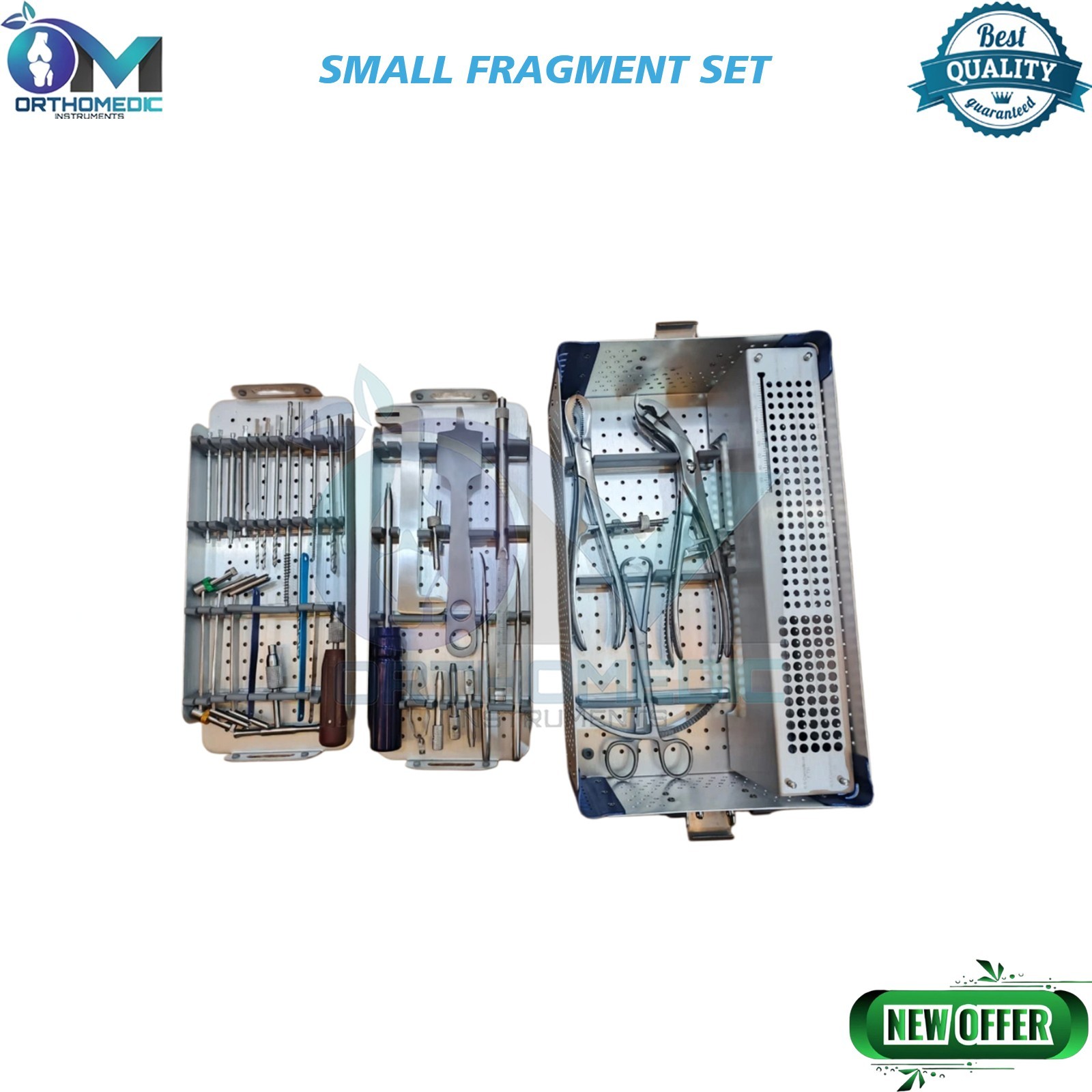 Small Fragment Set Locking And Non locking Instruments Orthopedic Set