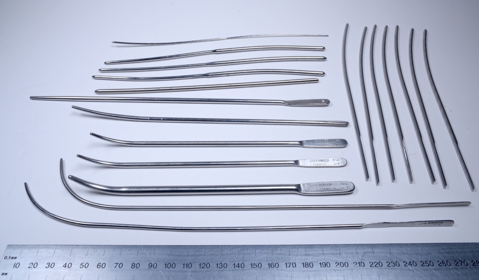 19x Uterine Dilators V. Mueller Bard Konig Pilling Aesculap Stainless Surgical