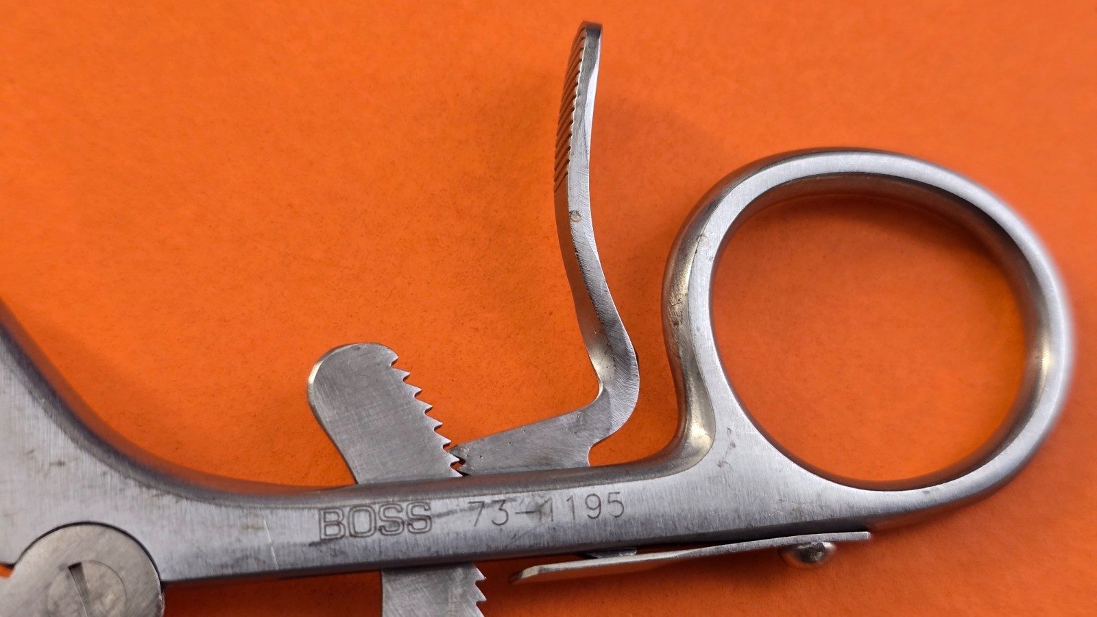 BOSS 73-1195 Surgical Orthopedic Adson Cerebral Retractor 7.5″ Sharp 4×4 Prongs