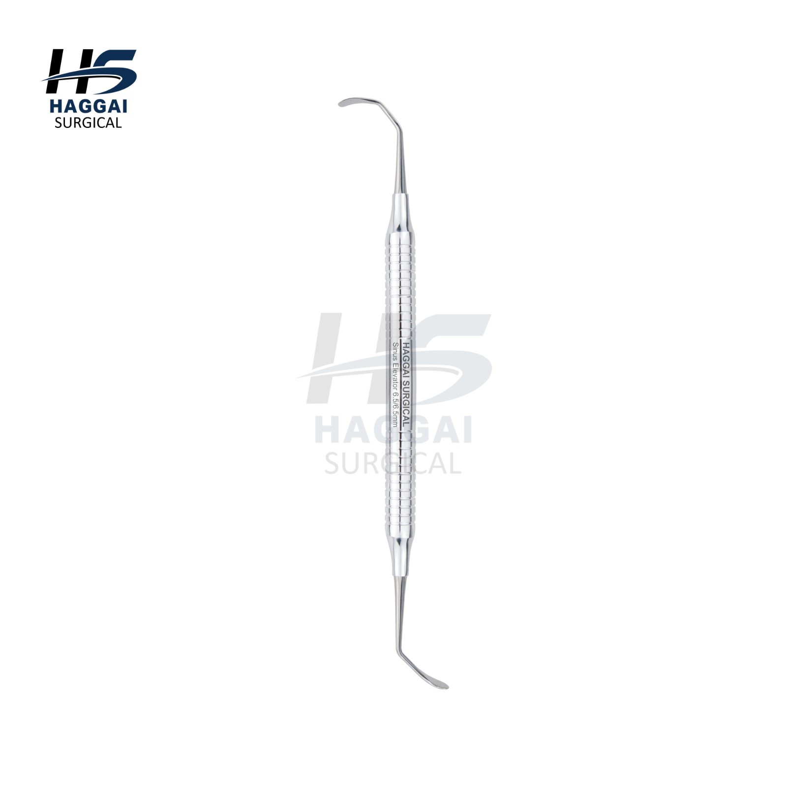 Sinus Elevator 6.5mm Double Ended Stainless Steel Curved Spatula Lab x 10 Pcs