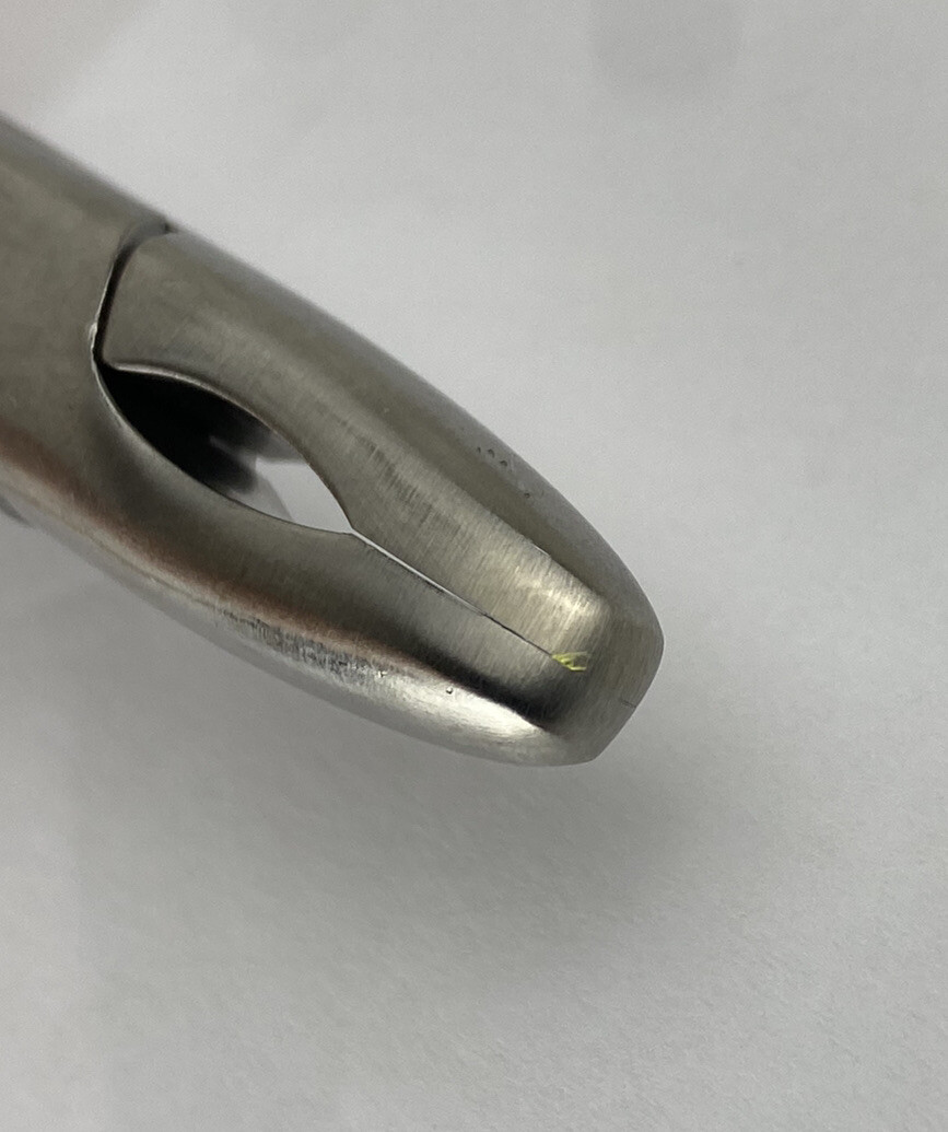 Adson Cranial Rongeur Cup 8mm x 15mm Straight Overall Length 7 in ZIMMER 3315