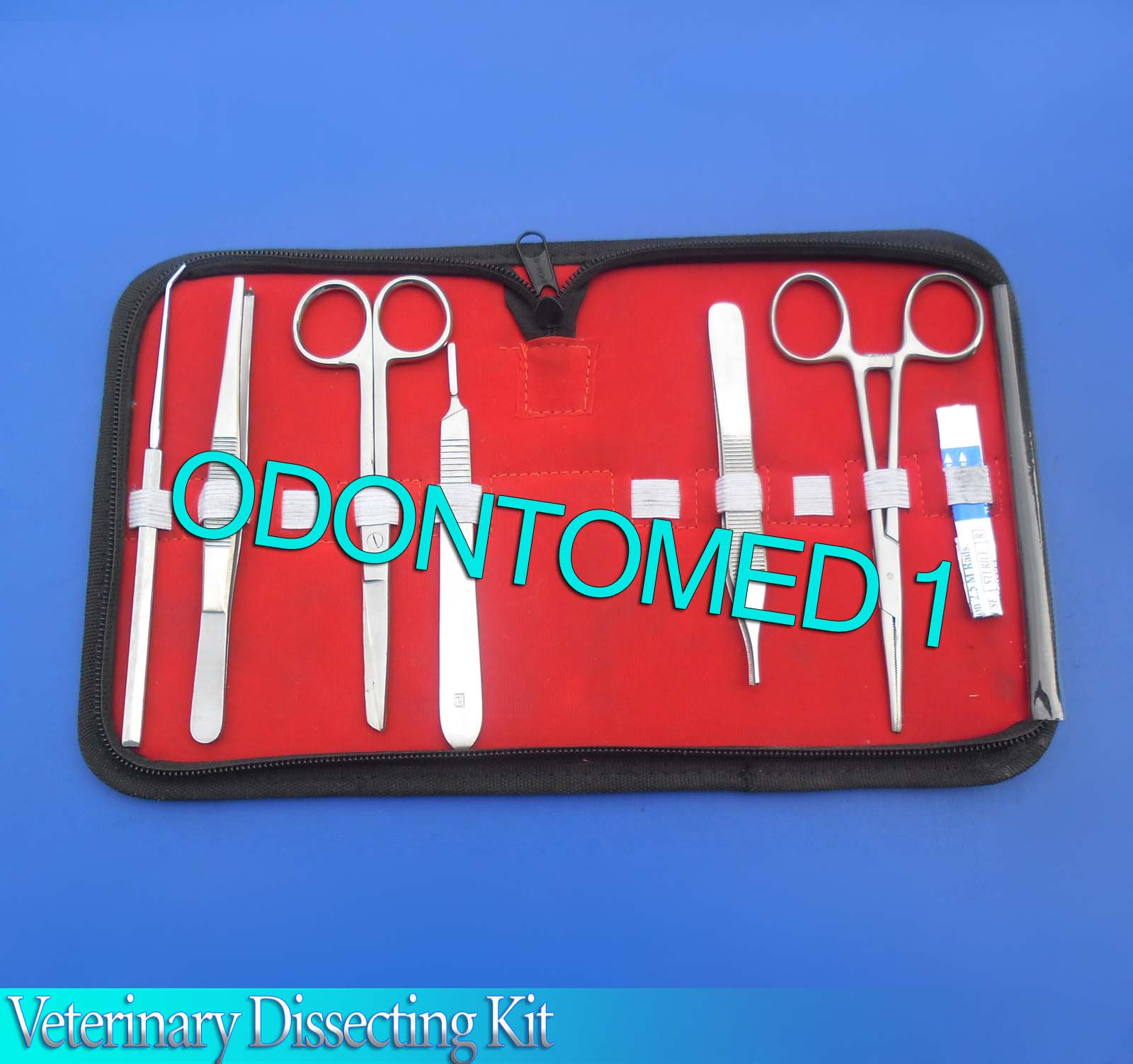 Veterinary Dissecting Kit Surgical Instruments,ODM-754