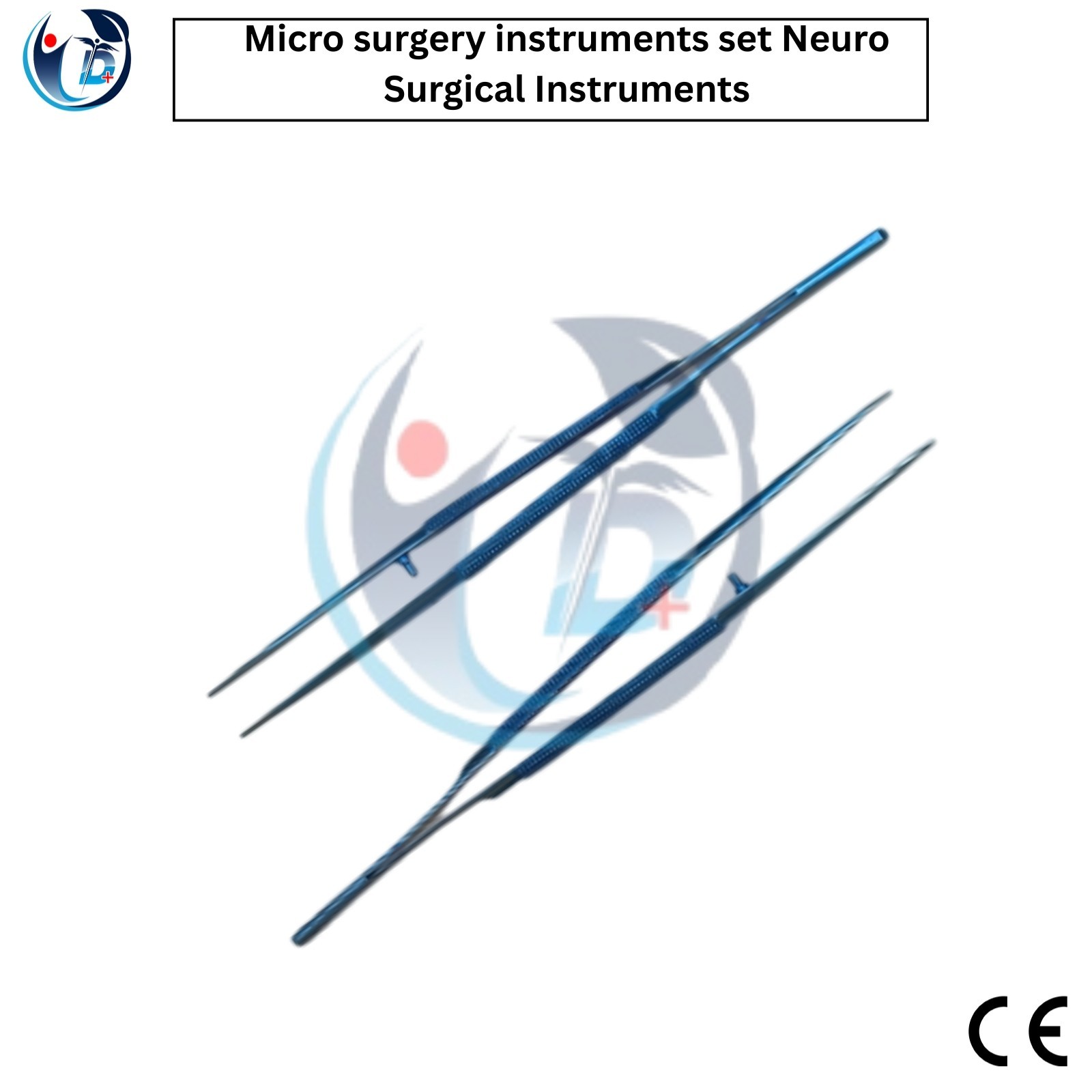 Micro surgery instruments set Neuro Surgical Titanium coated Instruments