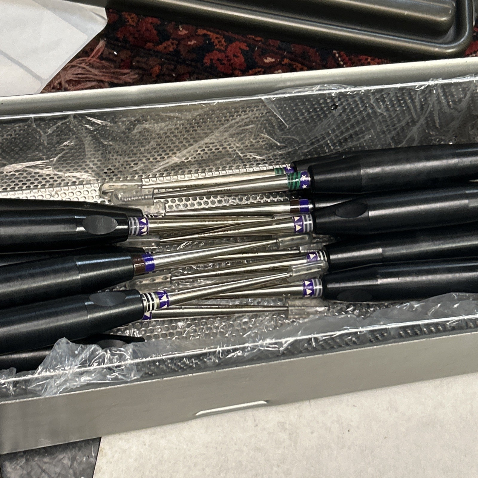 13 Life Instruments Handle Spinal Curettes, With Box
