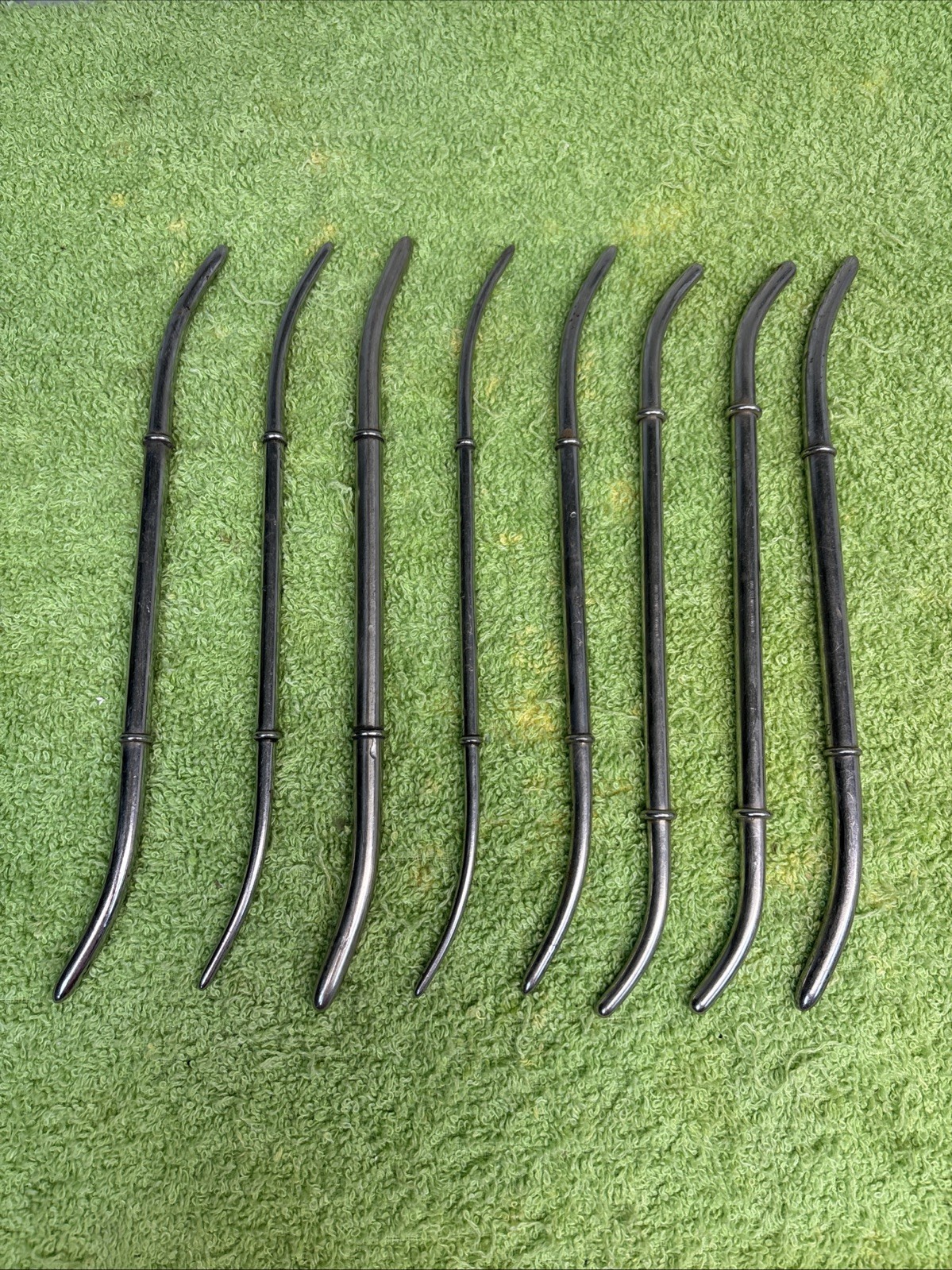 Lot Of 8 Sklar Hank Uterine Dilators Double Ended Urology Instruments