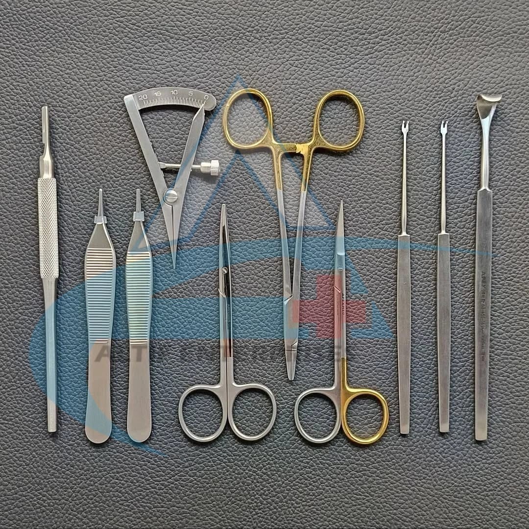 Branded General Surgical Instruments 10 Pieces Set High Quality