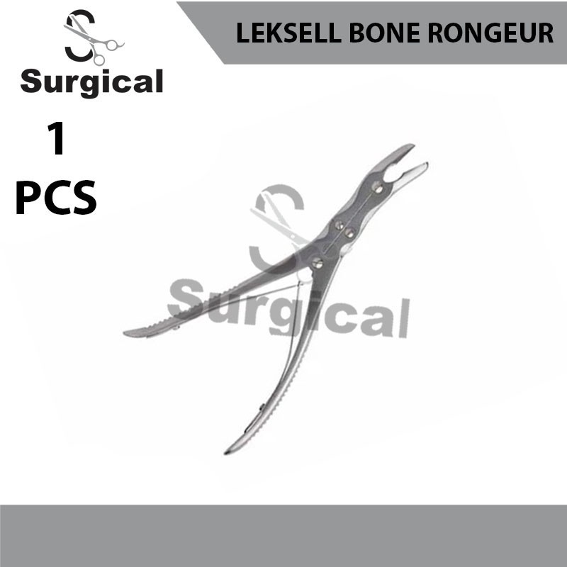 Leksell Stille Bone Rongeur Curved 6 mm x 24 cm Surgical Instruments Permium