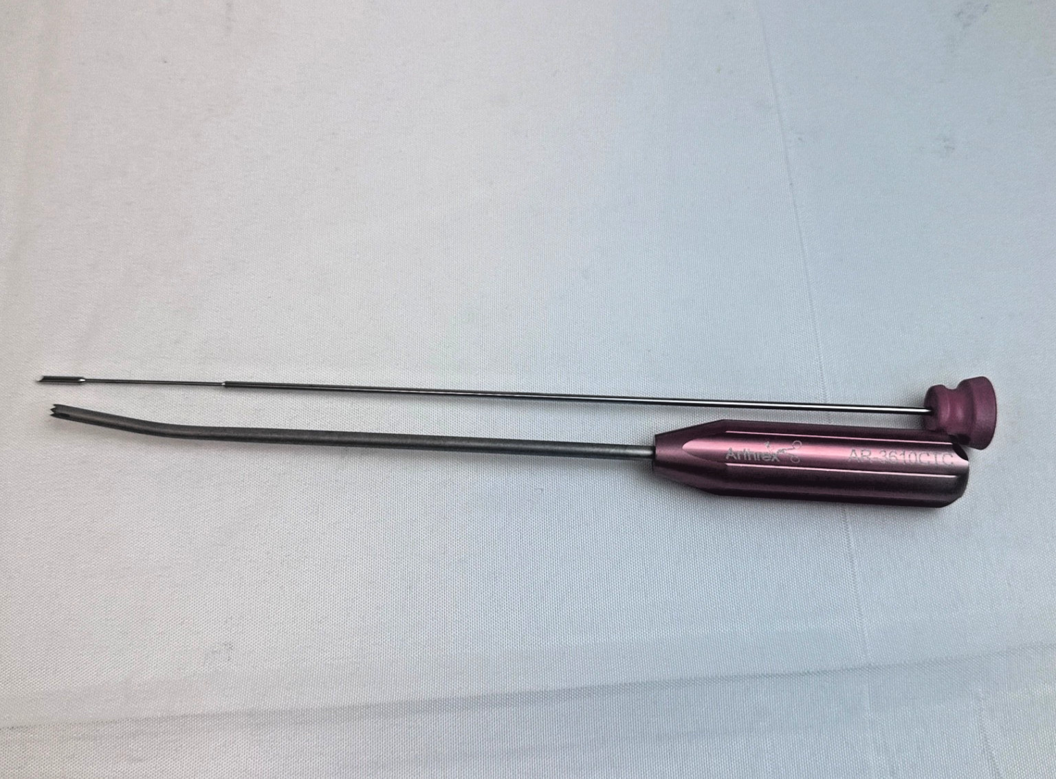 Arthrex AR-3610CTC Circumferential Teeth Curved Spear w/Flexible Sharp Obturator