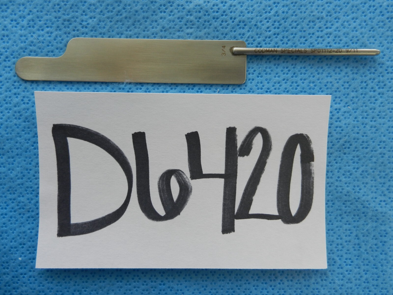 D6420 Codman Greenberg Neuro Retractor Blade 16cm SP01112-20